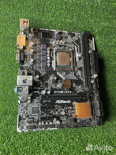 Процессор i5 7500t +мат плата H110M DVS