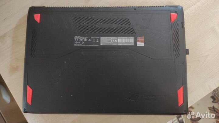 Игровой ноутбук asus ROG Strix GL502V