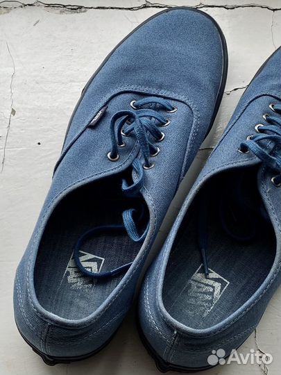 Большой размер кеды Vans authenticBlueAshParisian