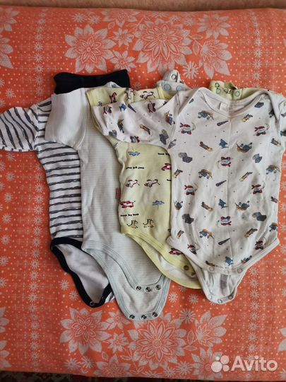 Пакет детских вещей для мальчика от 0 до года