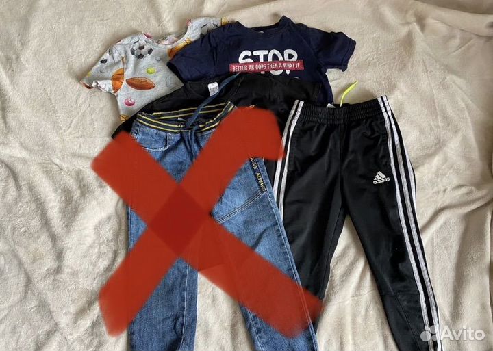 Джинсы и футболки 122