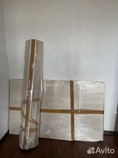 Кровать дельфин с бортиком, матрас, наматрасник