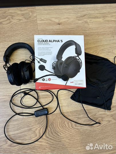 Игровые наушники hyperx cloud alpha s