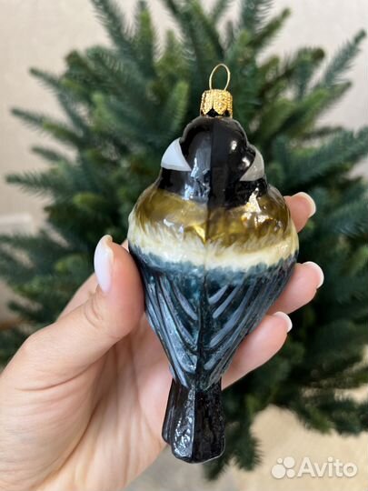 Набор ёлочных игрушек Птички komozja family