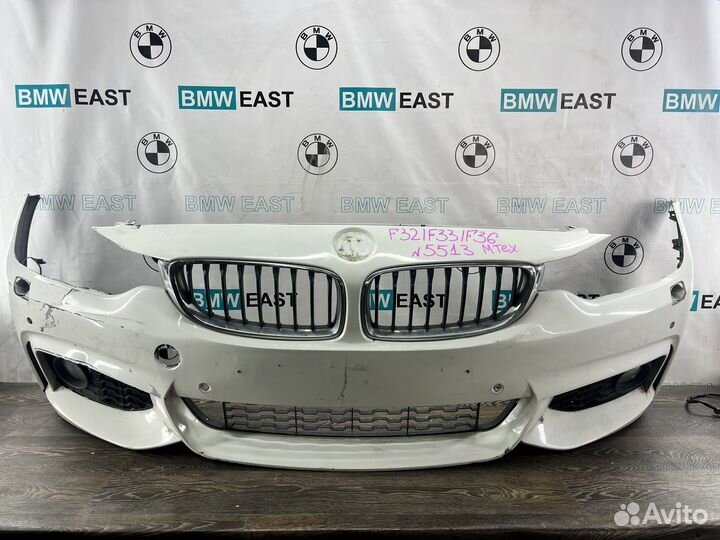 Бампер передний М пакет BMW 4 F32 F33 F36 №5513