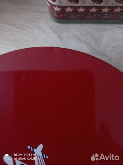 Жестяные коробочки икеа (3 шт)