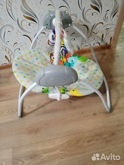 Электронные качели шезлонг 29284 (White / Белый)