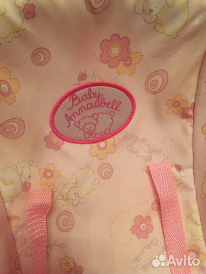 Переноска для куклы Анабель или Бэби Бон