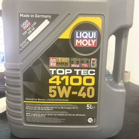 Liqui moly Top Tec 4100 5W-40, 5 л