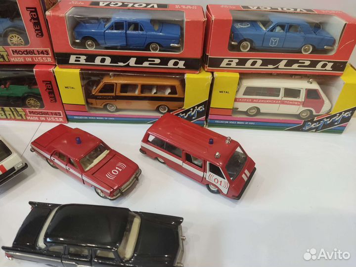 Модели, коробки, запчасти 1:43 СССР