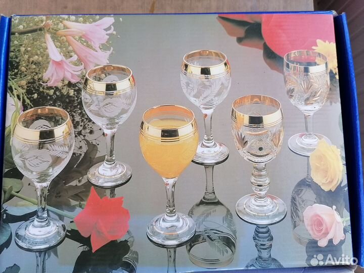 Бокалы для вина новые