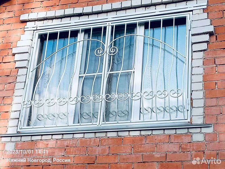 Решетки металлические,на окна,балконы