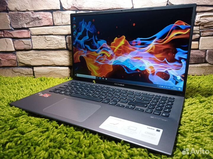 Мощный 2020г игровой Asus Ryzen 3200 8Gb NVMe FHD