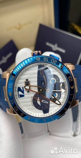 Часы мужские механика синие