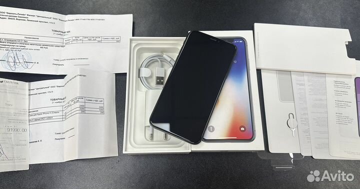 iPhone X, 256 ГБ
