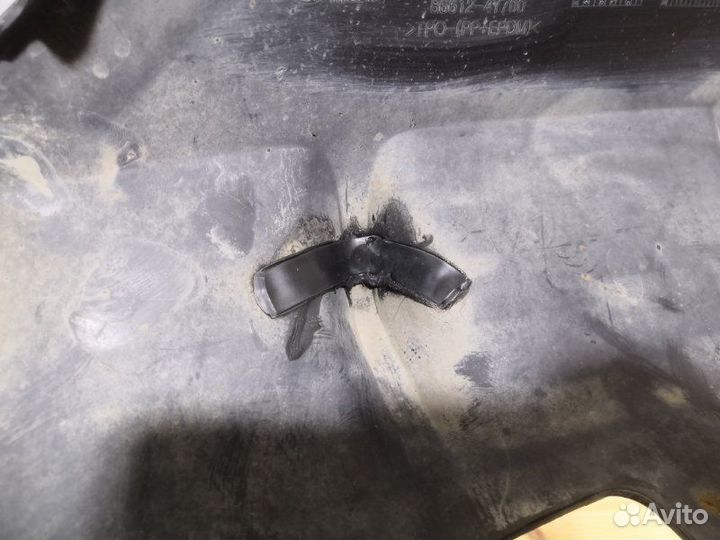 Накладка заднего бампера Kia Rio 3