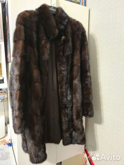 Шуба норковая поперечка