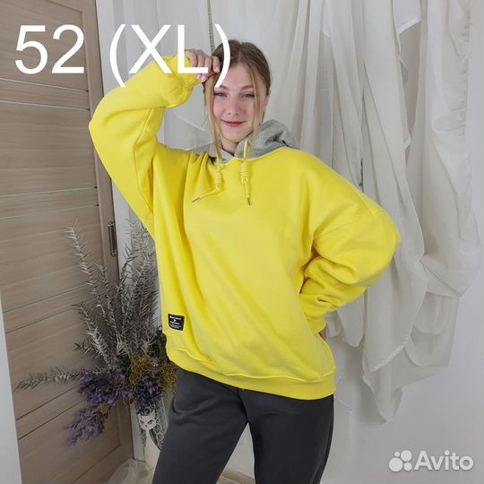Худи с флисом 7986