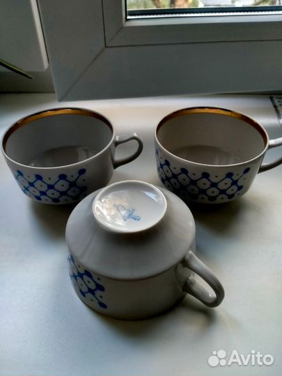 Чайные чашки дулево