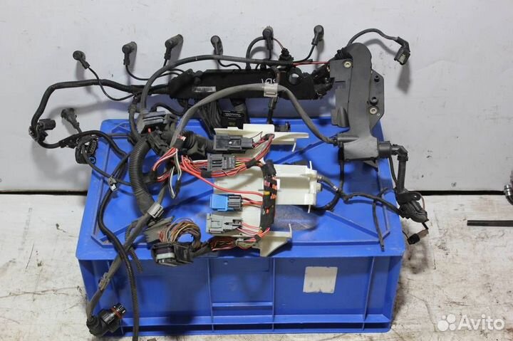 Проводка двигателя M57 на фишки BMW 3 E90 (2007)