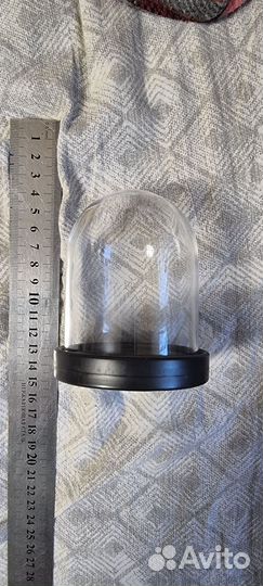 Стеклянная колба и подставка