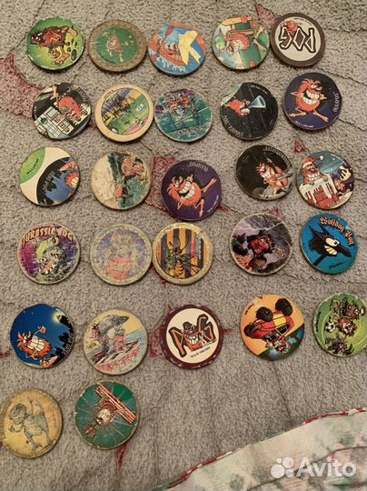 Фишки, сотки, тазо из читос