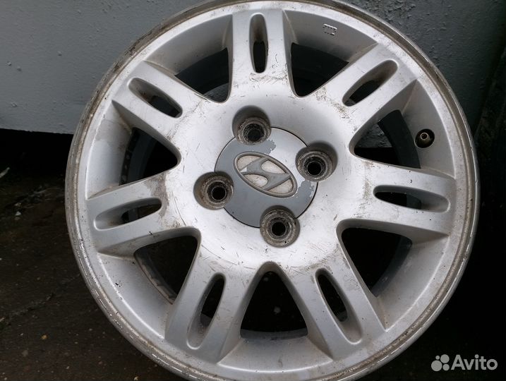 Литые диски r14 на hyundai getz