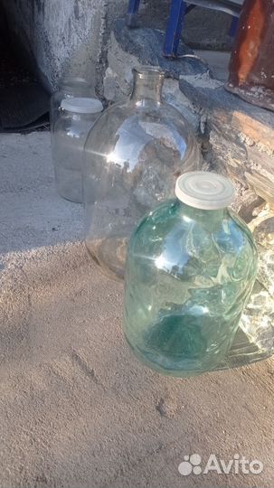 Бутыль стеклянная СССР