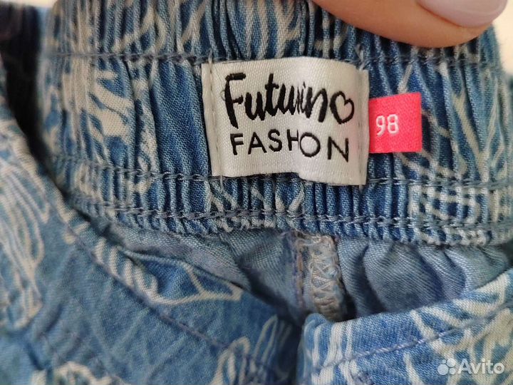 Летние брюки для девочки Futurino, 98 р-р
