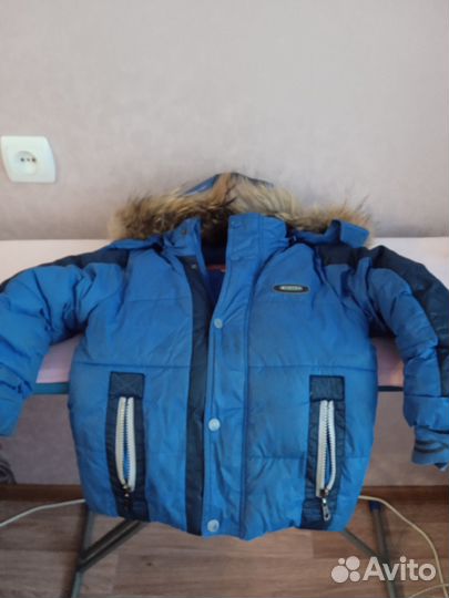 Зимний костюм для мальчика 98