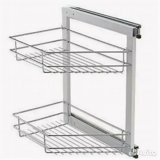 Полка выкатная, корзина полного выдвижения