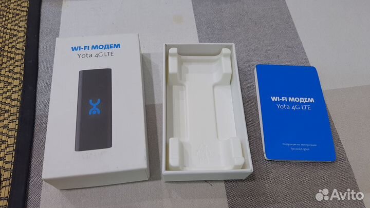 Wi-fi модем Yota 4G LTE в резерве