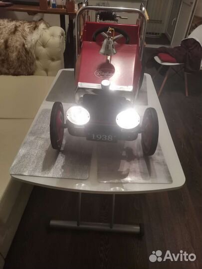 Велосипед Детский автомобиль велоавто пожарная