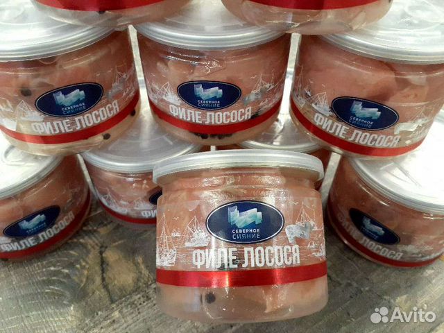 Пресервы Лосось в масле