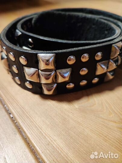 Ремень мужской с клепками