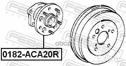 Ступица задняя Toyota RAV 4 1.8i 00 0182ACA20R
