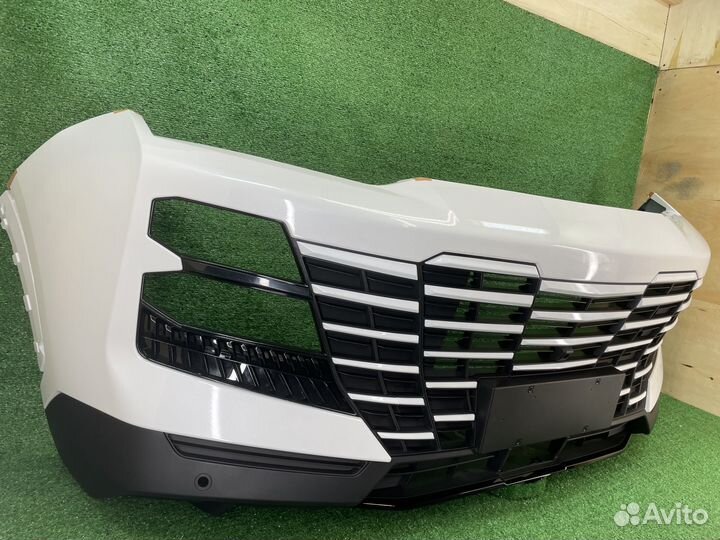 Бампер передний белый Jetour dashing