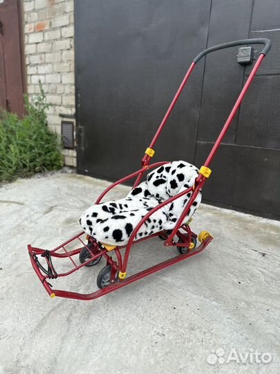 Санки на колесах