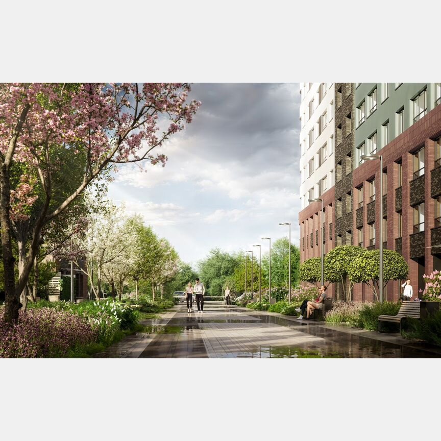 2-к. квартира, 54,5 м², 16/17 эт.