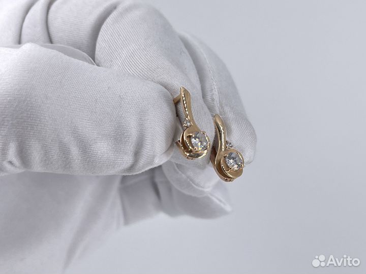 Золотые Серьги 585 пробы. Рассрочка