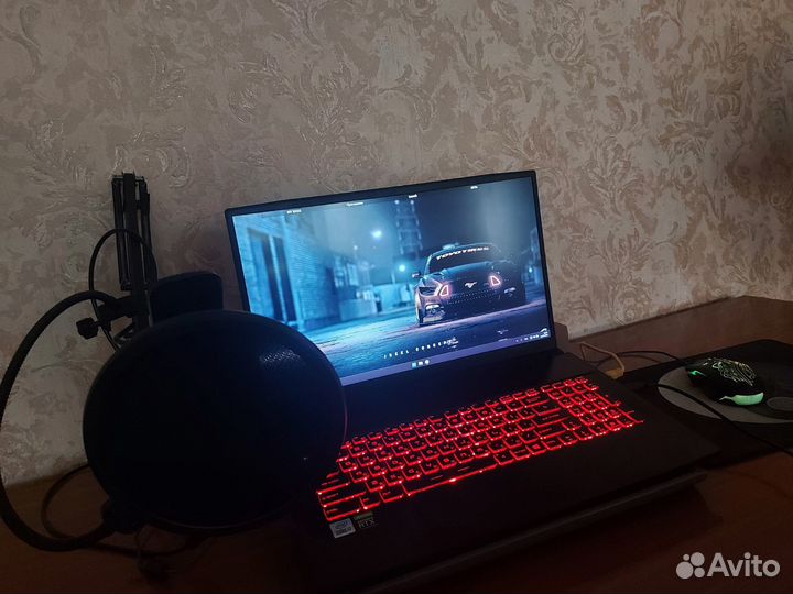Ноутбук игровой MSI i7, RTX 3050Ti