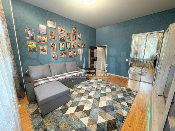 3-к. квартира, 61,3 м², 1/4 эт.