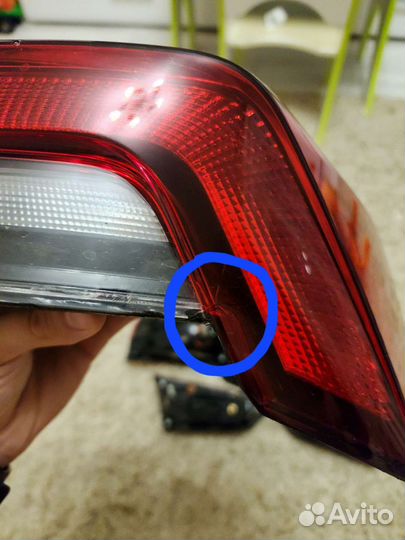 Задние фонари Skoda rapid 2021