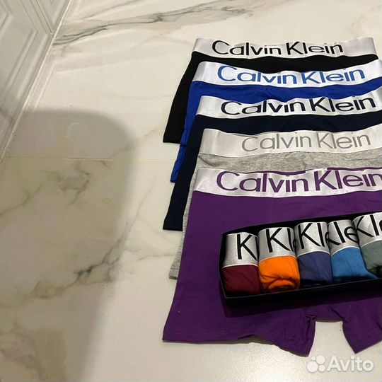 Набор трусов calvin tommy lacoste лакост