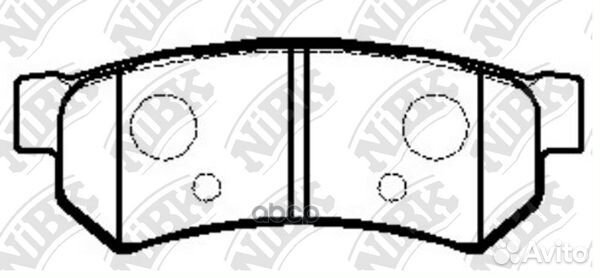 Колодки торм. задн. suzuki Reno usa (DW/CH