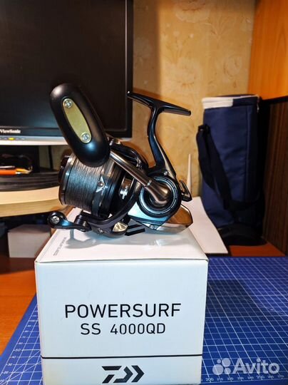 Катушка daiwa18 powersurf ss 4000 qd