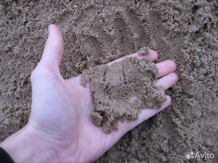 Песок для стяжки, мытый, щебень от производителя