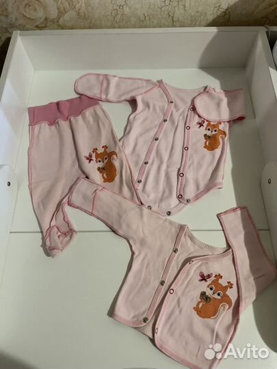 Детские вещи пакетом для девочек