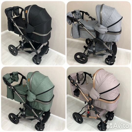 Коляска 2 в 1. новая