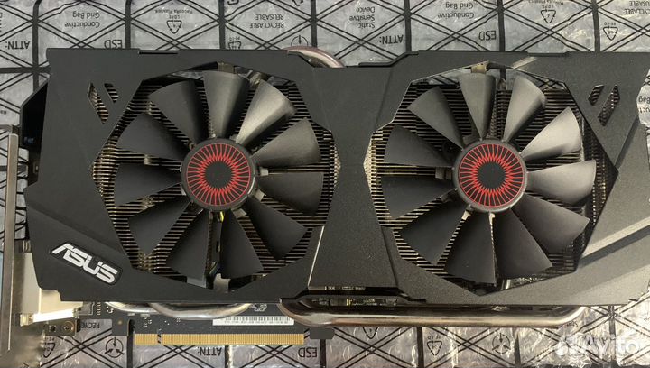 Видеокарта asus strix GеForcе GTX 980 4 Gb